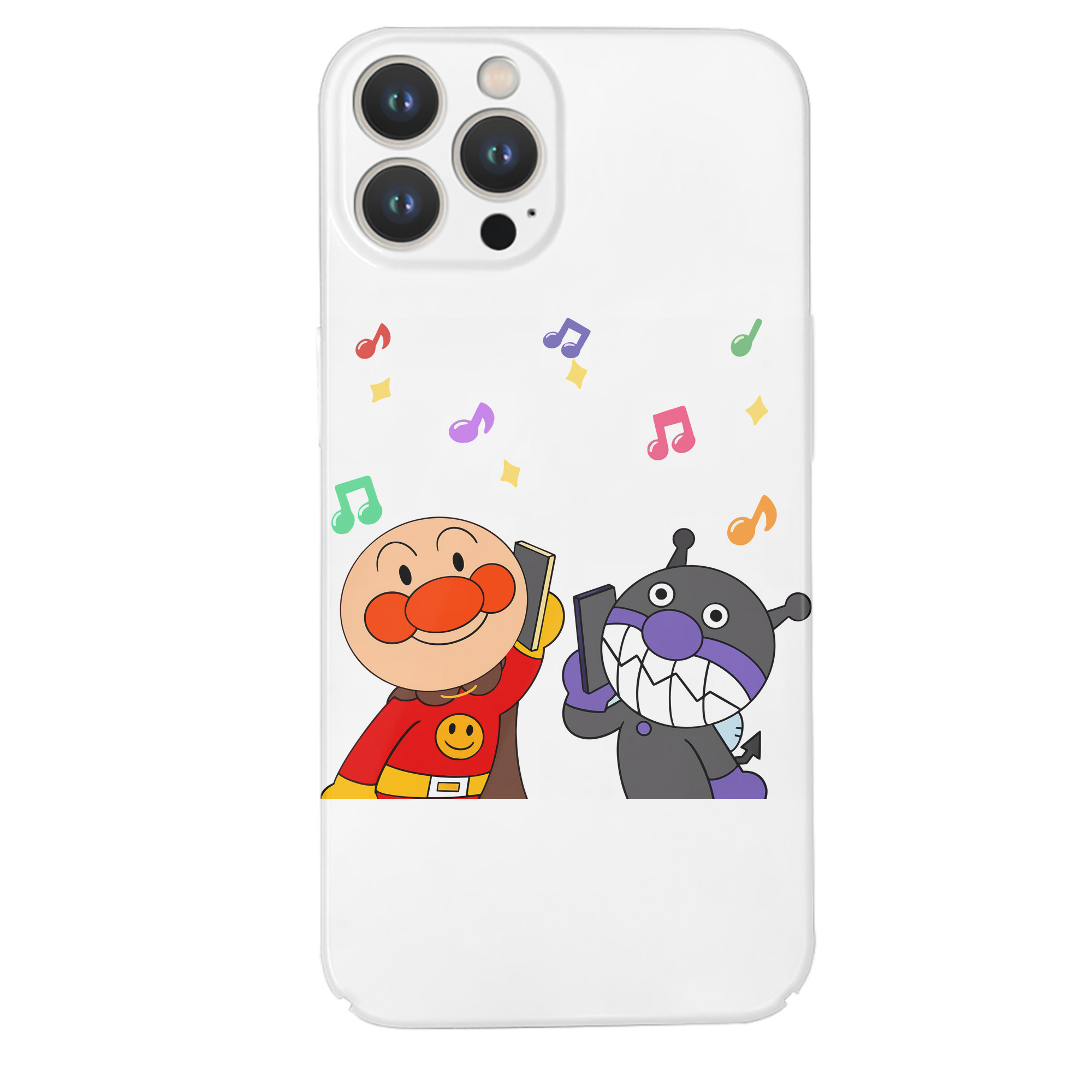 （画像用） アンパンマン Anpanman 【iPhone 14シリーズ対応】ハードケース